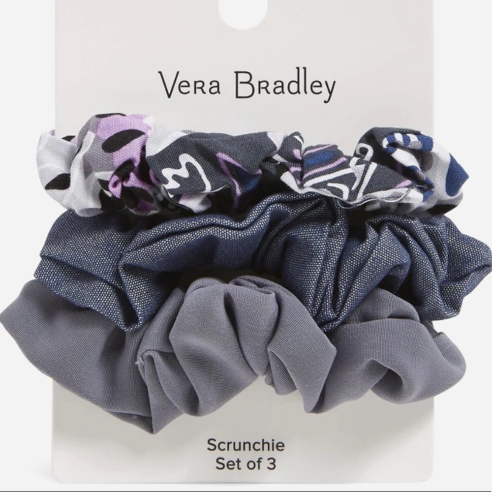 Vera Bradley Scrunchie Set Mimosa Medallion nwt